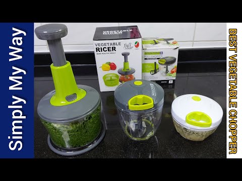 Manual Speedy Hand Press Food Chopper for Vegetables, Fruits, Nuts and –  Addaessentials