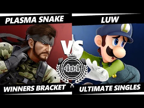 4o4 Smash Night 92 - WDKL| Plasma Snake (Snake) vs Luw (Luigi) - Winners Round 2