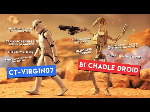 Why the Chadly B1 Battle Droids were Actually Extremely UNDERRATED