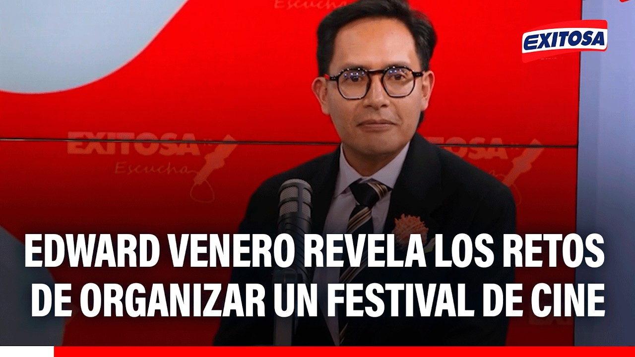🔴Edward Venero cuenta su experiencia al organizar el Festival de Cine de Lima PUCP con 138 películas