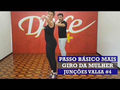 Passo Básico mais giro da mulher Junções Valsa #4
