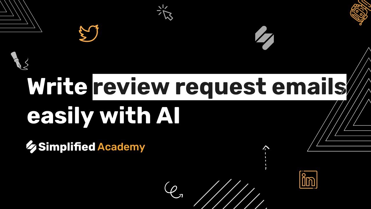 How do you write a review request email?
