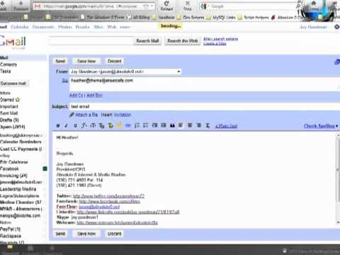Getting your email using webmail