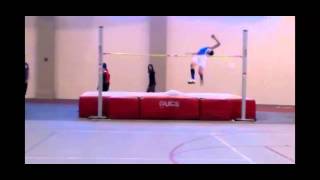 preview picture of video 'Nick Majka // High Jump // 1.24.15'
