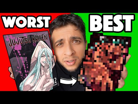 Ich habe jedes Jujutsu Kaisen Manga-Cover bewertet