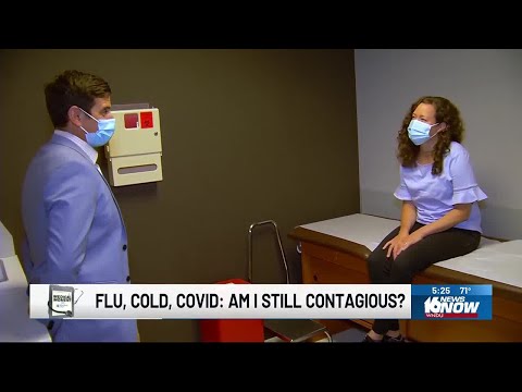 Medical Moment: When are you no longer contagious after getting the flu, a cold, or COVID?