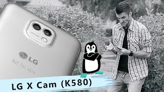 LG K580 X cam DS (Titan Silver) - відео 3