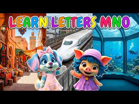 Letter M: The Magical Market of Marrakesh
