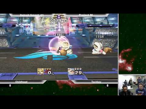Detroit Smash #1 - Childhood (Fox) vs. Techboy (Ice Climbers)