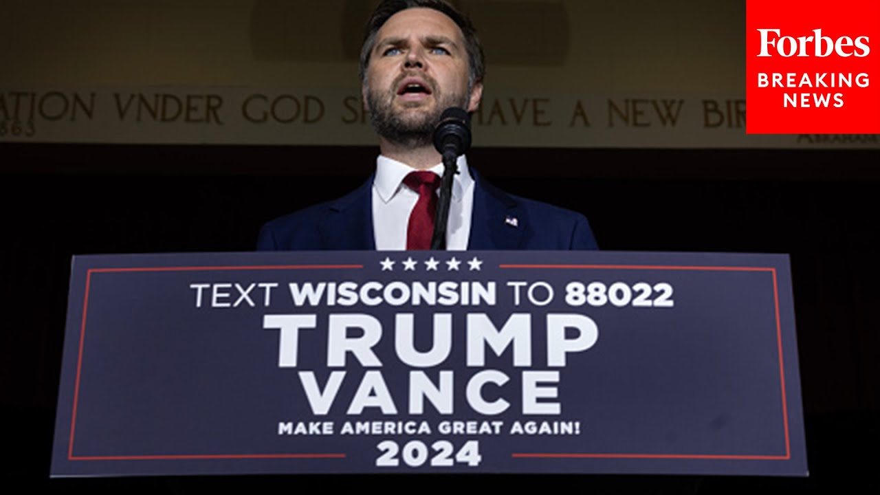 JUST IN: JD Vance Torches Kamala Harris At Trump Rally In Crucial Battleground State Of Wisconsin