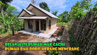 Mak Cacih's House Shopping .. Do Not Want To Lose Competition .. Kang Dede's Mother's House Make ...