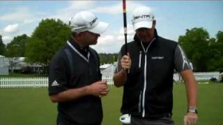 Peter Hanson on the Taylormade-Rossa Ghost Putter