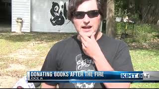 Donating Books After Library Fire