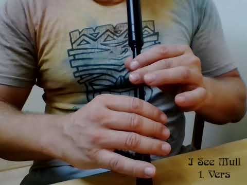 I See Mull first part played slowly on a standard sized Practice Chanter