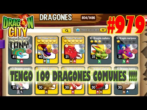 Dragon City "Capítulo 979 - Tengo todos los Dragones Comunes (109 Dragones)" por Tony