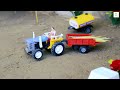 Mini HMT Tractor With Water Tanker Video Agriculture Farm Science Project