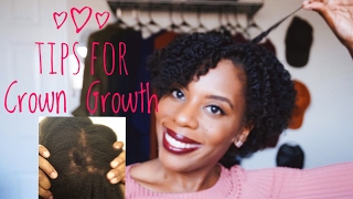 How I Grew My Natural Hair Back | Tips for Crown Breakage and Crown Growth | Twist Out Tutorial