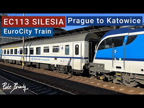 TRIP REPORT | EC Silesia | Prague to Katowice | EuroCity train | 1st class | ČD / PKP Intercity