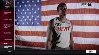 November 07, 2016 - FSS - Miami Heat Honor Fallen Military Members  during Home Strong