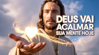 DURMA EM PAZ HOJE: Oração Terapêutica Contra Ansiedade, Medo e Pânico — Sinta Deus Acalmar Sua Mente