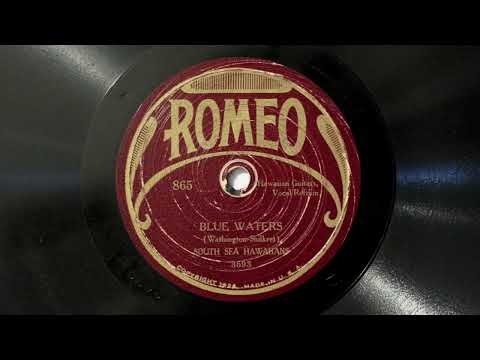 Blue Waters - Roy Smeck Trio (1928)