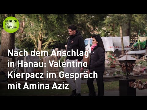 Nach dem Anschlag in Hanau: Valentino Kierpacz im Gespräch mit Amina Aziz