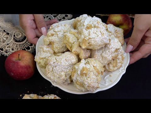 BISCOTTI MORBIDI  alle MELE🍎 🍏- Così VELOCI pronti in soli 5 minuti!