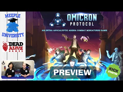 Omicron Protocol Board Game – Kickstarter Preview
