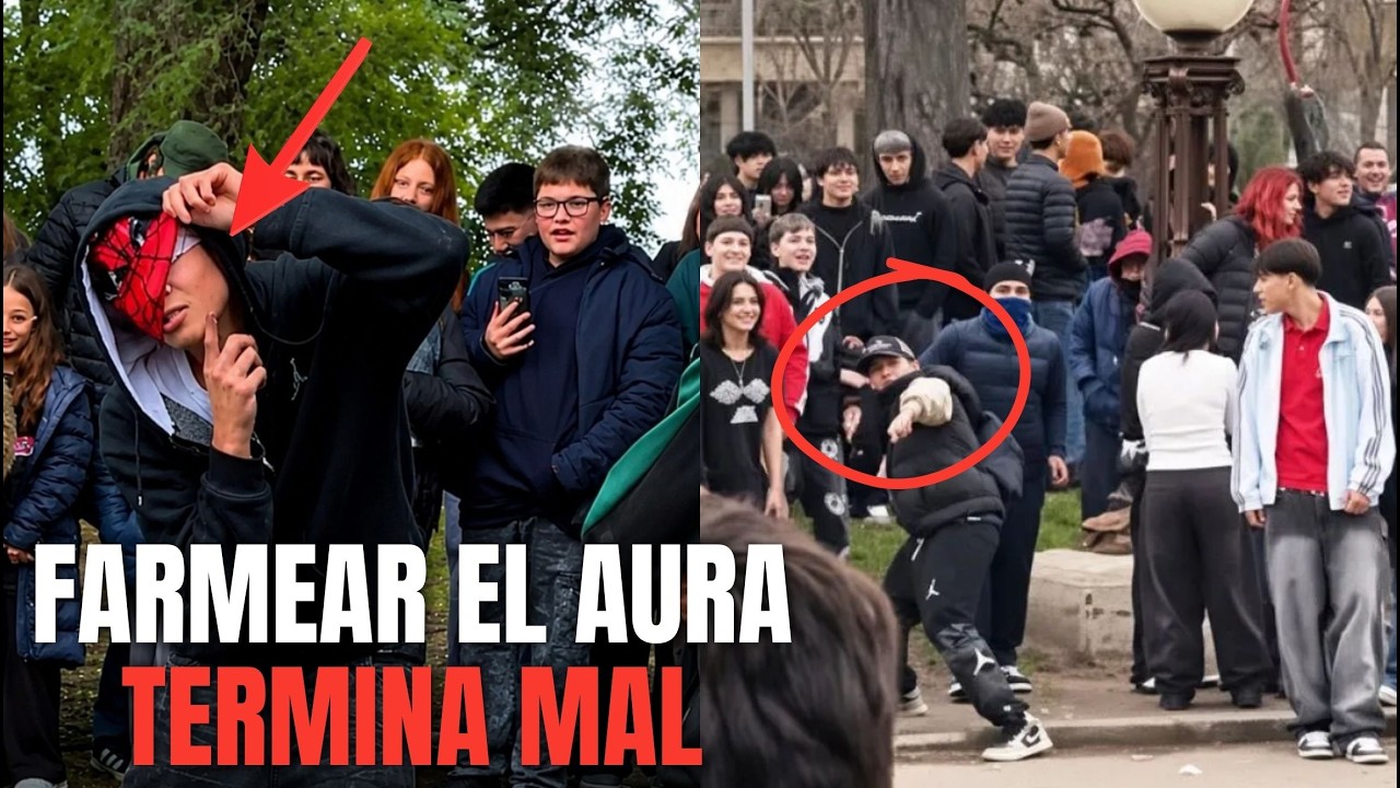 SE JUNTARON para FARMEAR AURA pero LOS ATACARON a PIEDRAZOS