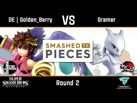 DE | Go1den_Berry (Pit) vs Gramer (Mewtwo) - Ultimate Round 2 - Smashed to Pieces Finale