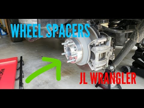 1.5 inch Wheel Spacers Install on 2018 JL Wrangler