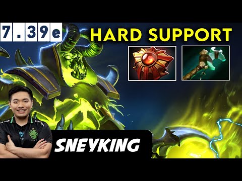 Sneyking Pugna Hard Support - Dota 2 Patch 7.39e Pro Player Full Gameplay