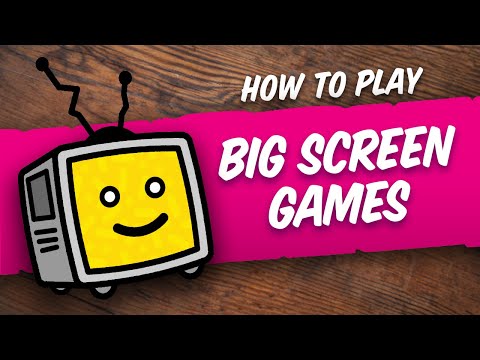 How to play Big Potato Games on the big screen - YouTube