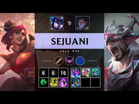 Sejuani Mid vs Sylas - EUW Master Patch 25.20