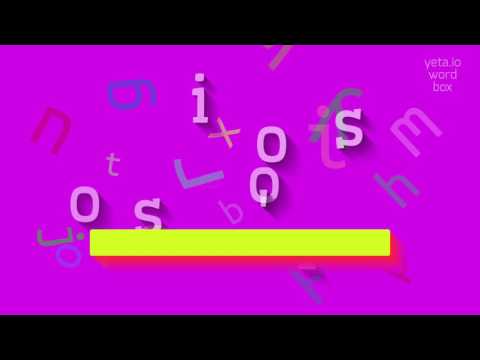 How to say "osorio's"! (High Quality Voices)