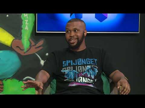 ByLwansta talks SPIJØNGET album and Cover Art on The Morning Show ETV (Interview)
