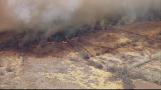 Big Hole Fire in Belen; 0% contained, has burned about 60 acres