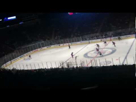 Sharks @ Rangers Callahan PPG + shark fan humiliation