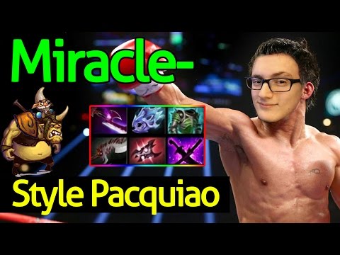 Miracle- Dota 2 - Patch 6.87 : Alchemist Vol.4 - [Middle] Style Manny Pacquiao