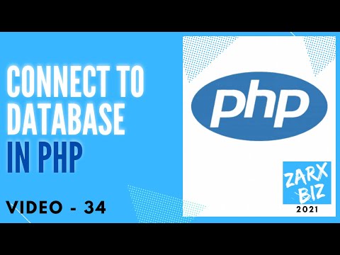 34 How To Connect To Database In Php Php Tutorial Learn Php Programming