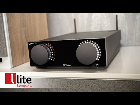 Cyrus One Cast - HiFi-Verstärker mit Streaming-Skills und Sprachsteuerung