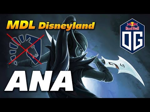ANA Phantom Assassin | OG vs Liquid | MDL Disneyland Dota 2