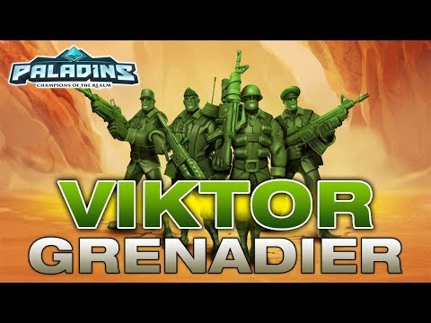 TDM: ABYSS - Viktor Grenadier Build! Paladins Gameplay
