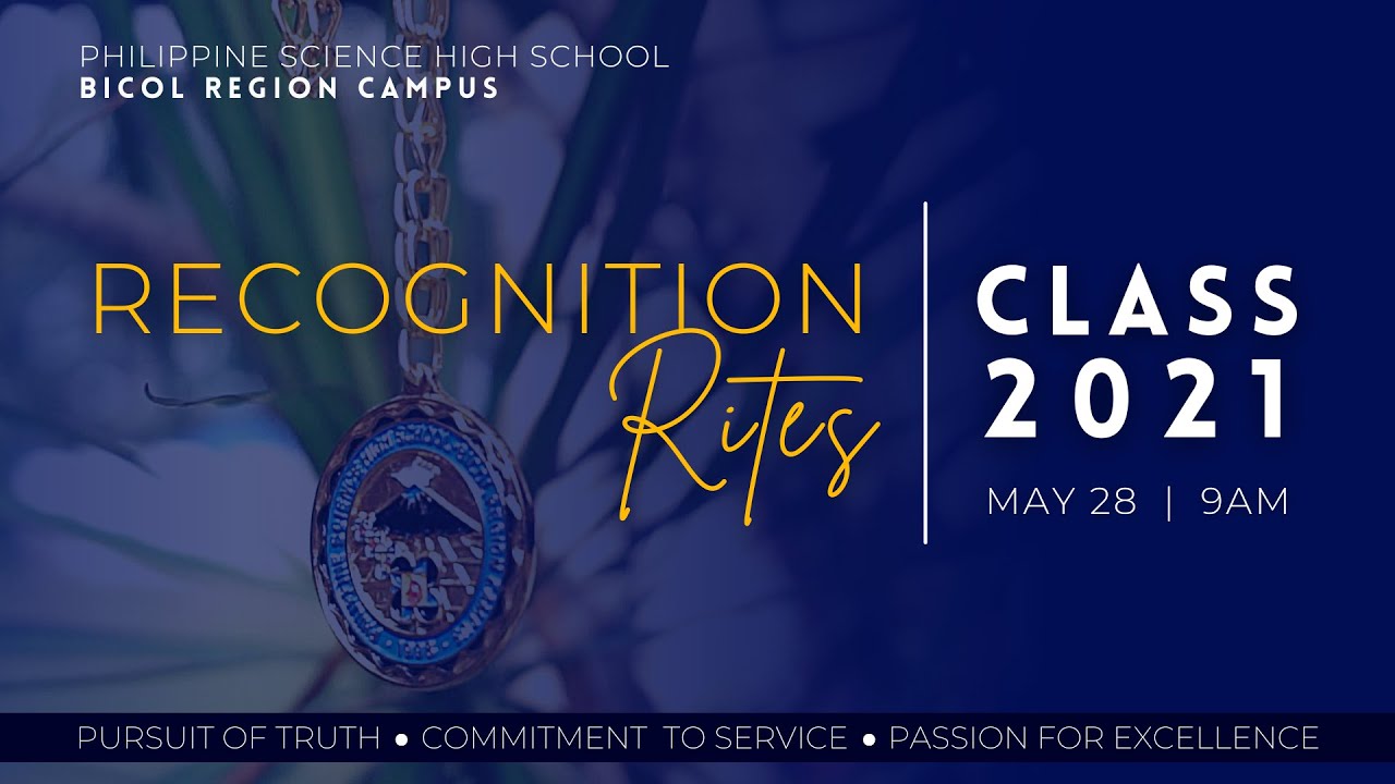 Recognition Rites Class 2021
