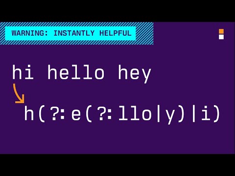 Convert a list of words to a regular expression