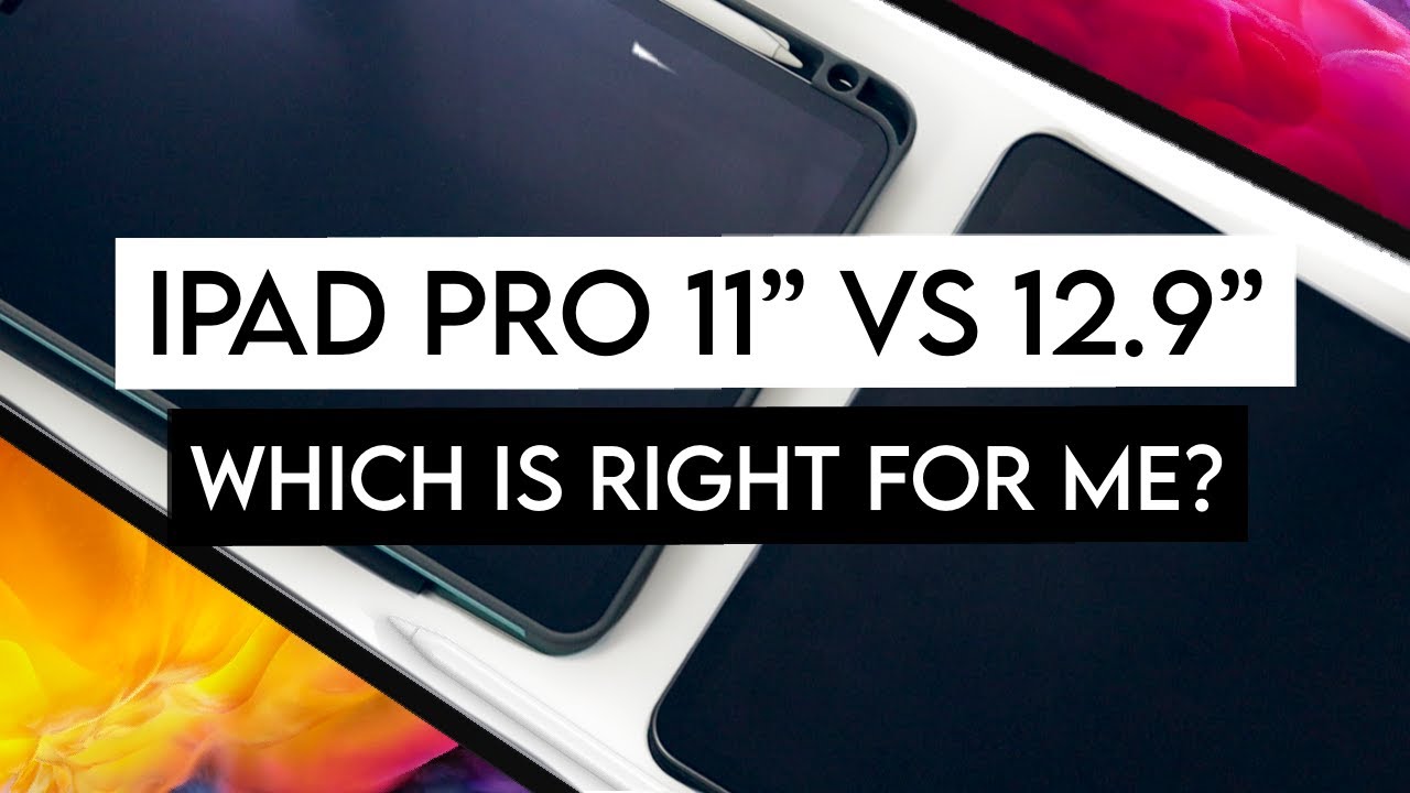 iPad Pro 11 vs. 12.9 in | WHICH IPAD IS RIGHT FOR ME? Review