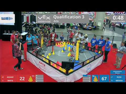 2018 VRC Arts Q3 - 44244C 8691E vs 523X 68555A - 72 to 102