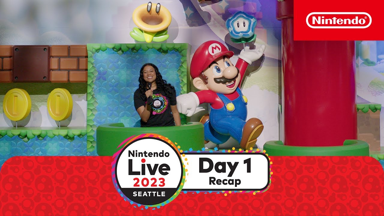 Nintendo Live - Day 1 Recap ft. Super Mario Bros. Wonder, Super Mario Super Big Band, and more!