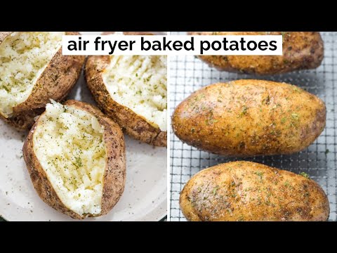 Air Fryer Baked Potatoes