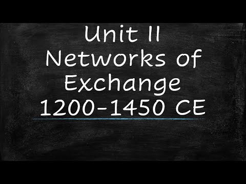 Cain Course AP World History: Unit II Review (Networks of Exchange 1200-1450)